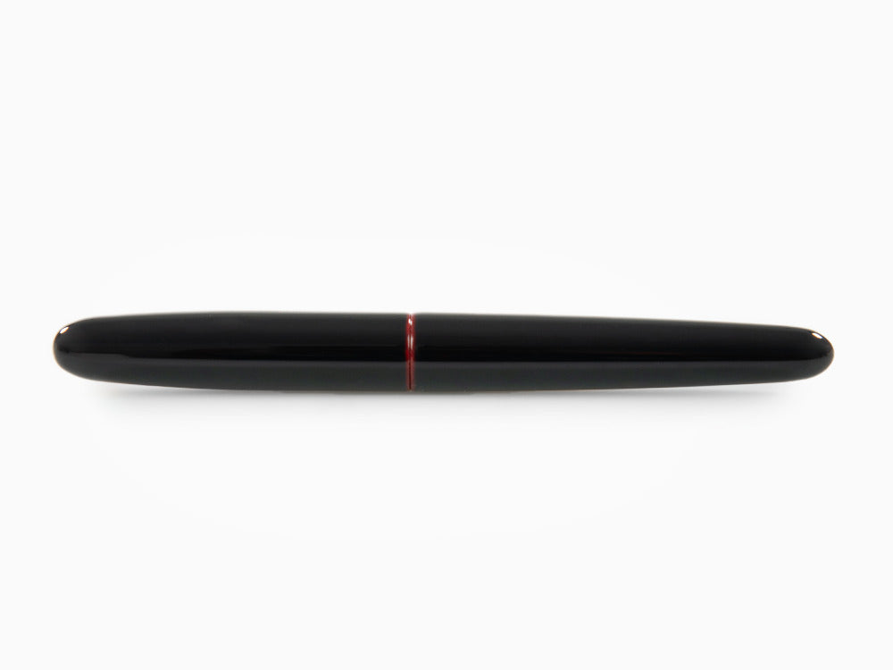 Stylo Plume Nakaya Cigar Portable Kuro-Tamenuri, Ebonite, Laque Urushi