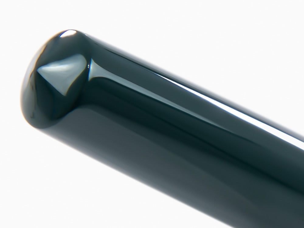 Stylo Plume Nakaya Cigar Piccolo, Midori, Ebonite, Ebonite, Or 14k