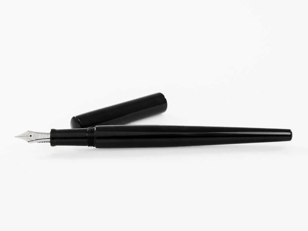 Stylo Plume Nakaya Desk, Kuro-Roiro, Noir, Or 14k rodhium