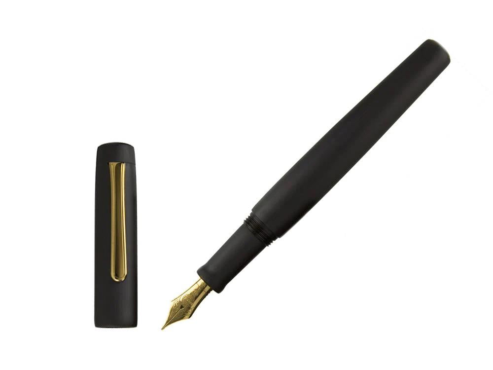 Stylo Plume Nakaya Neo-Standard, Black Hairline, Laque urushi
