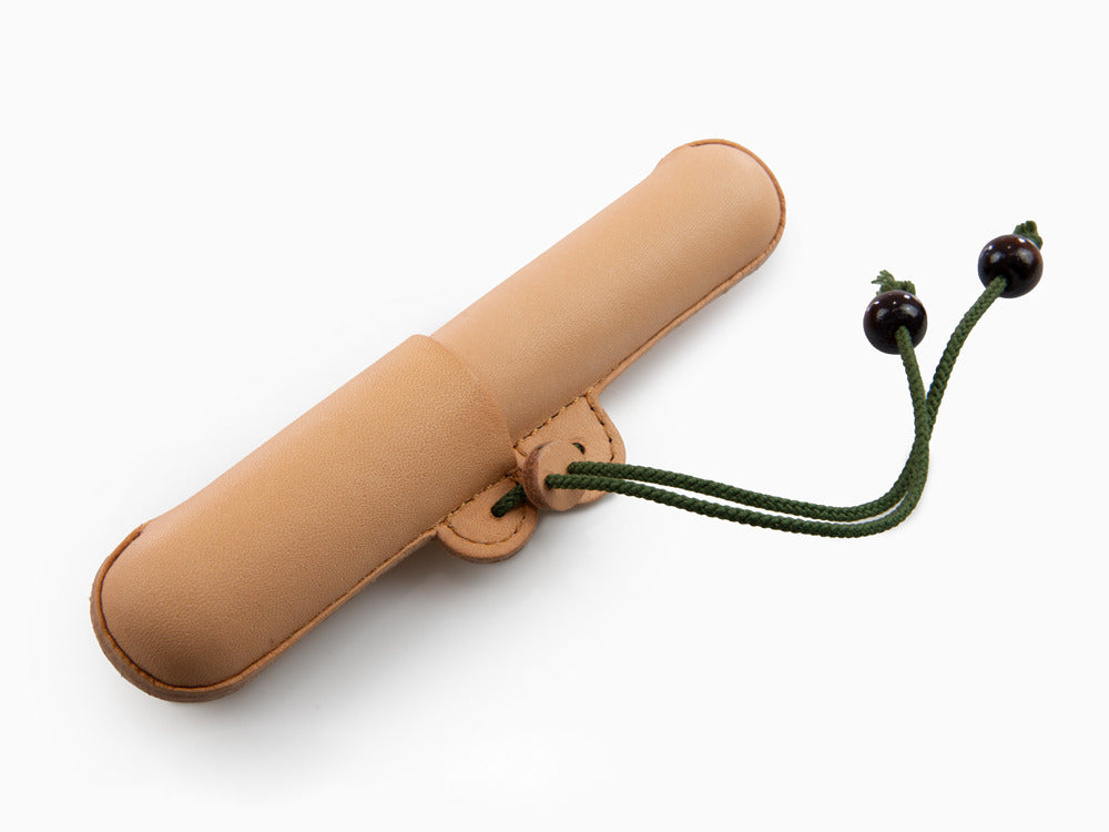 Étui Stylo Nakaya, Cuir, Marron / Vert, 1 Instrument D'écriture