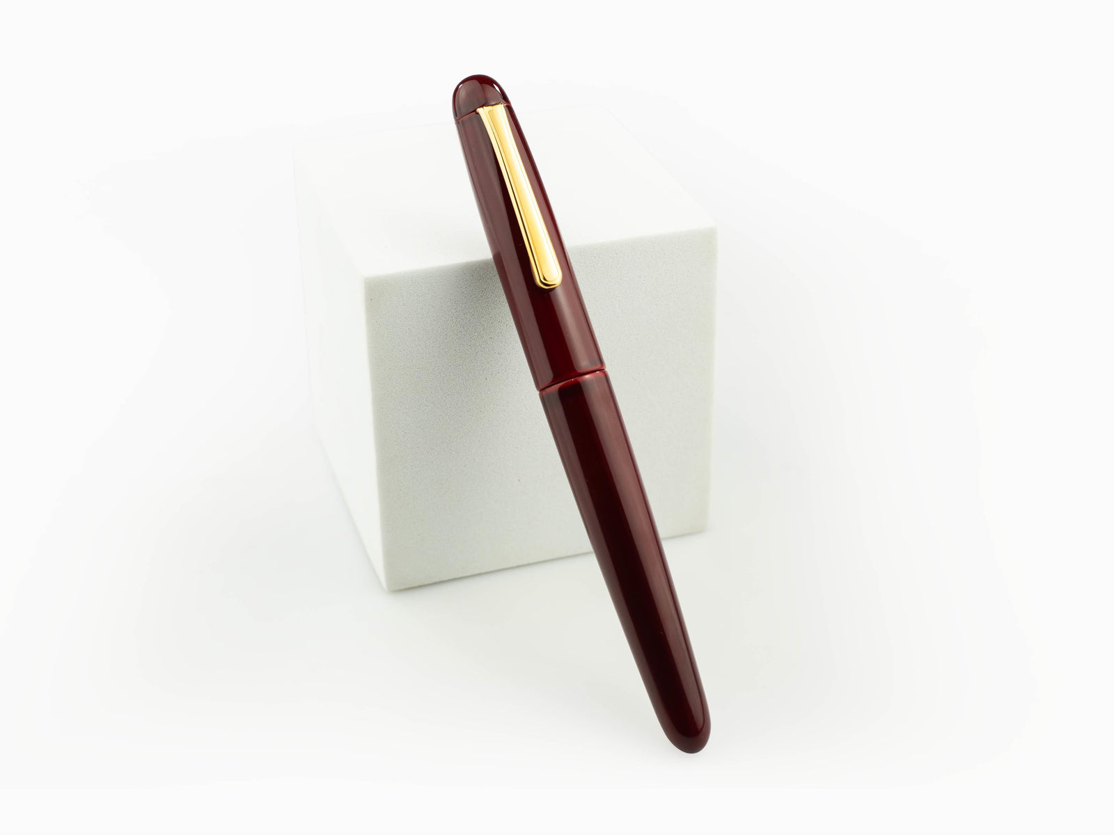Stylo Plume Nakaya Writer Portable, Aka Tamenuri, Laque urushi, Métal