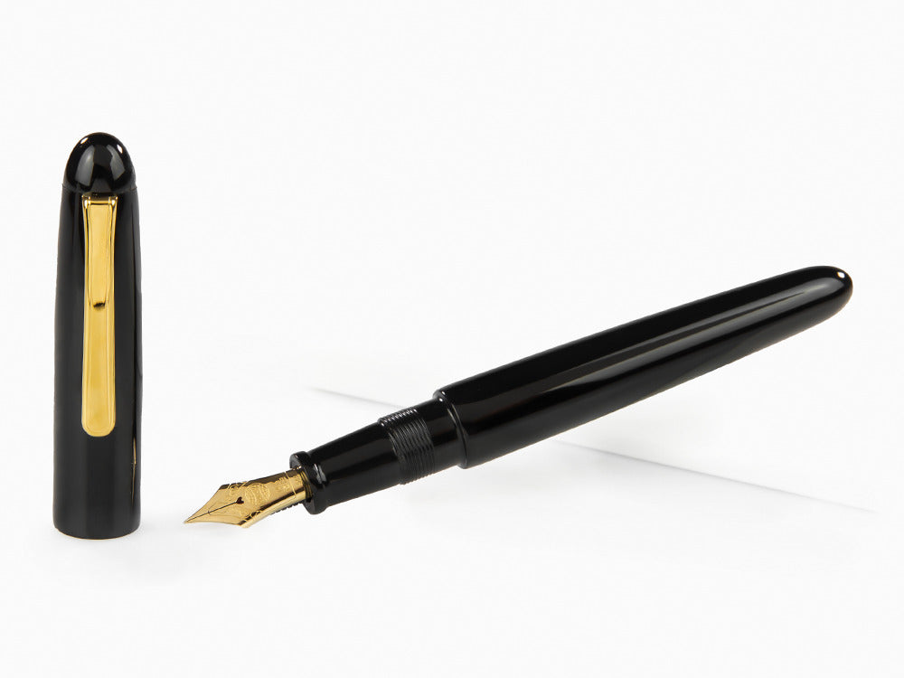 Stylo Plume Nakaya Writer Kuro-Roiro Portable, Laque urushi sur ébonite