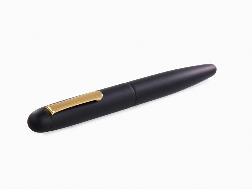 Stylo Plume Nakaya Writer Black Hairline, Long, Ebonite