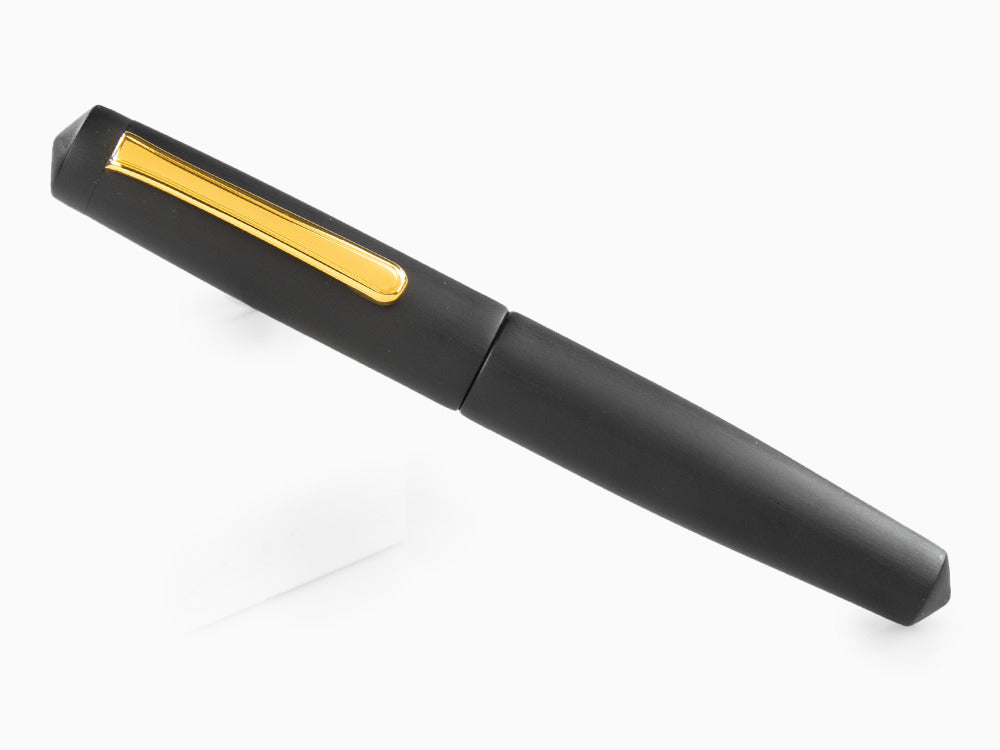 Stylo Plume Nakaya Writer Black Hairline, Piccolo, Ebonite, Or