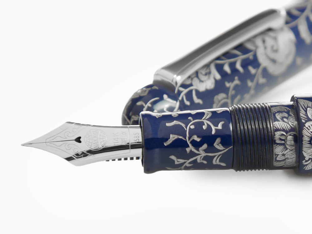 Stylo Plume Nakaya Writer Portable Chingin, Ébonite