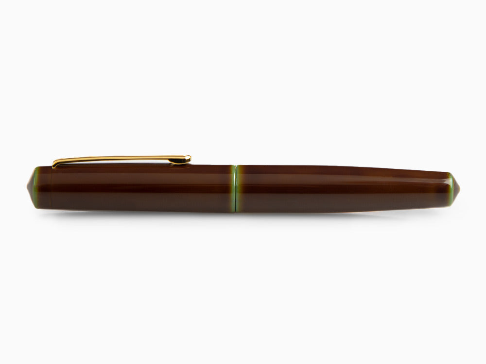 Stylo Plume Nakaya Writer Heki-Tamenuri, Piccolo, Ebonite, Urushi, Or