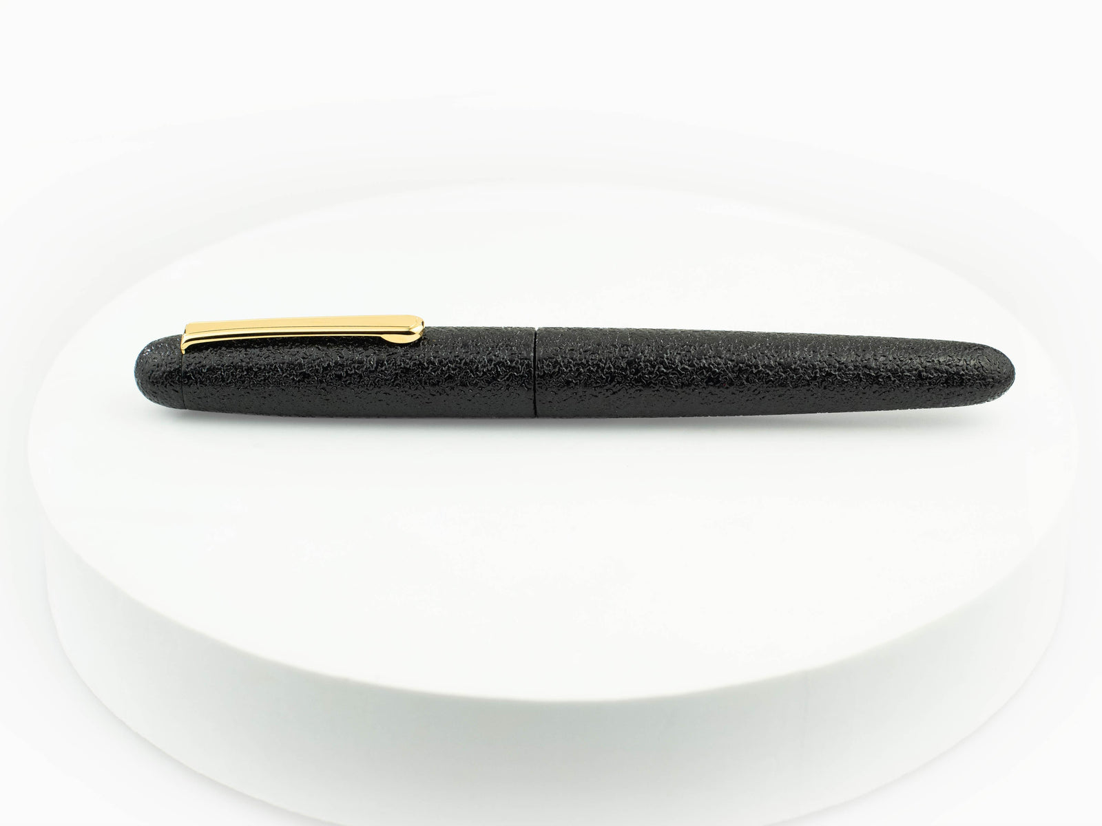 Stylo Plume Nakaya Writer Kuro-Ishime, Portable, Ebonite, Or 14k,