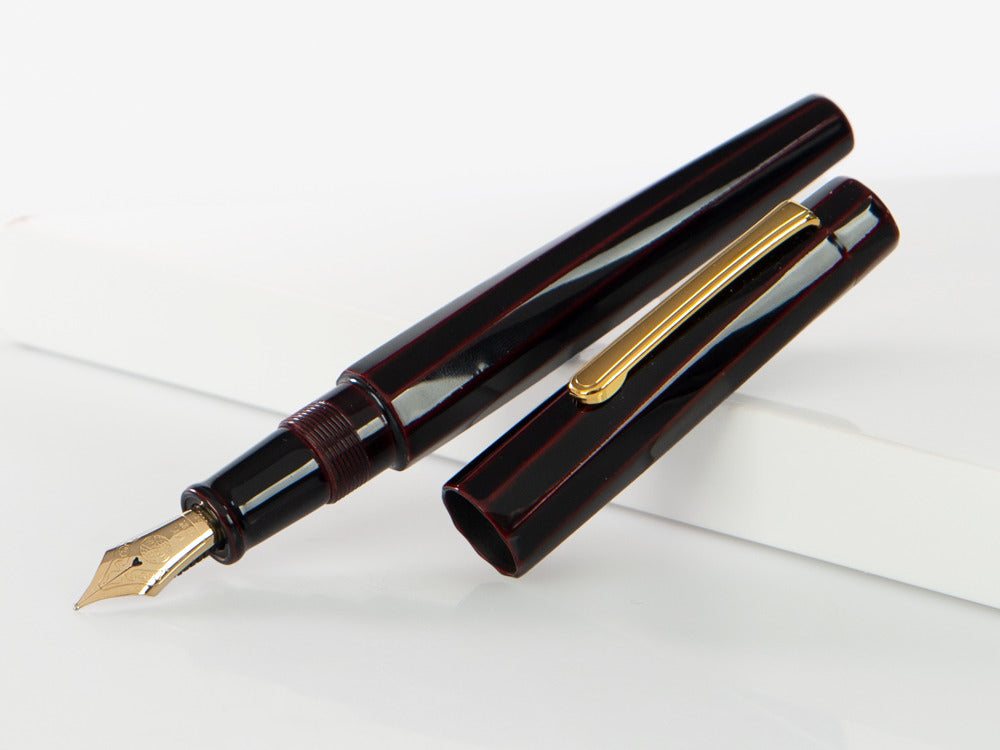 Stylo Plume Nakaya Writer, Kuro Tamenuri, Laque urushi sur ébonite