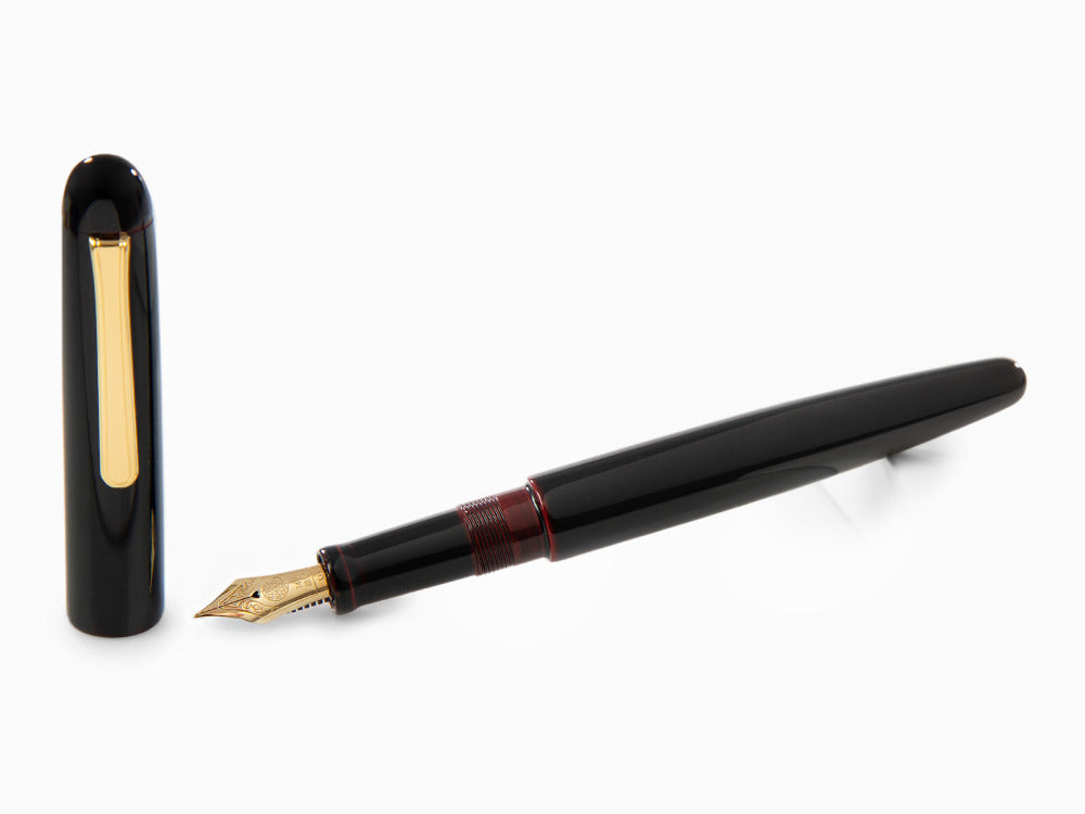 Stylo Plume Nakaya Writer Kuro-Tamenuri, Long, Ebonite