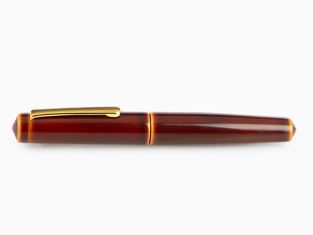 Stylo Plume Nakaya Writer Toki-Tamenuri, Piccolo, Ebonite, Bicolore
