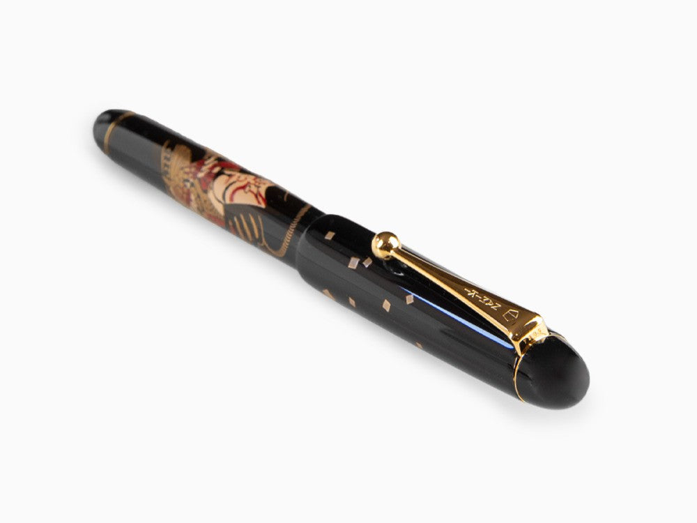 Stylo Plume Namiki Nippon Art Ukiyo-e Taira no Kagekiyo, Maki-e