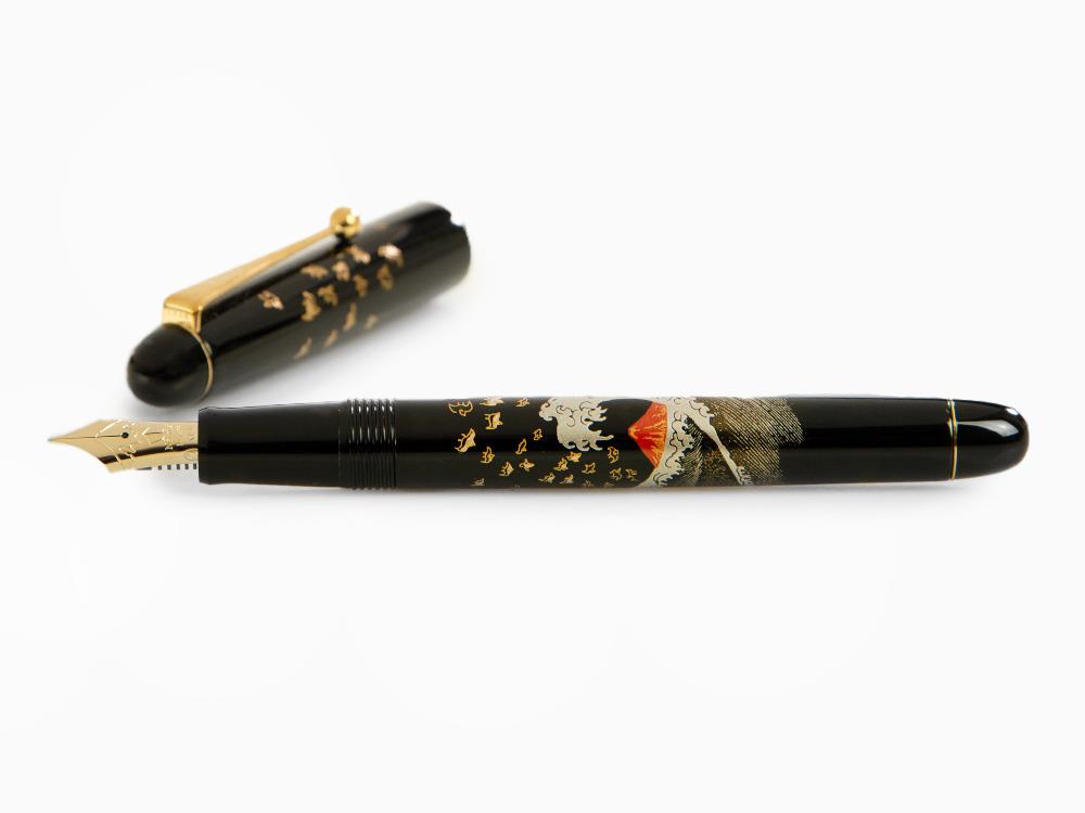 Stylo Plume Namiki Nippon Art Mount Fuji and Wave, FK-35SMFN