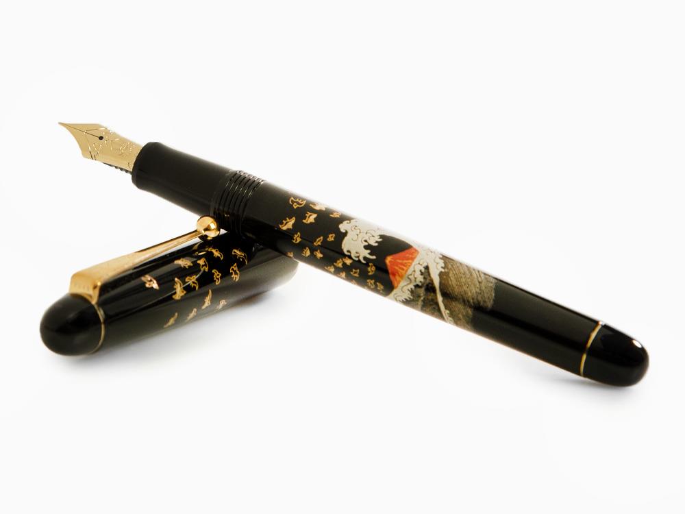 Stylo Plume Namiki Nippon Art Mount Fuji and Wave, FK-35SMFN