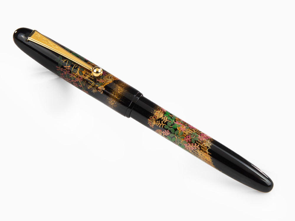 Stylo Plume Namiki Yukari Flower Fence, Laque Urushi, FN-10M-HA