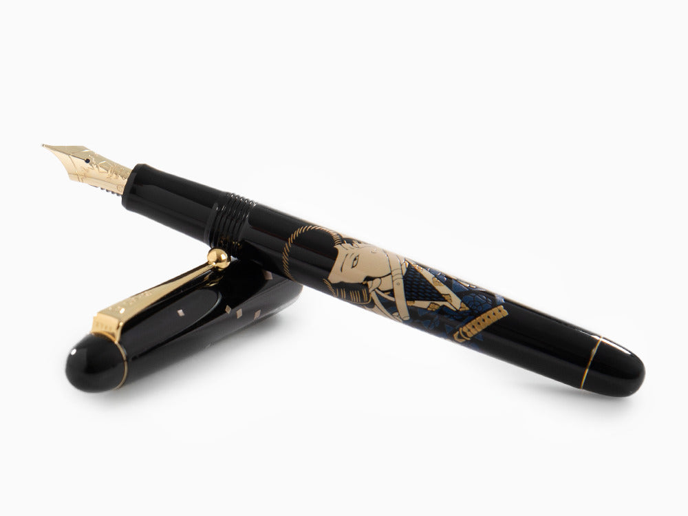 Stylo Plume Namiki Nippon Art Ukiyo-e Shobei Odera, FN-35-SM-ARCHER