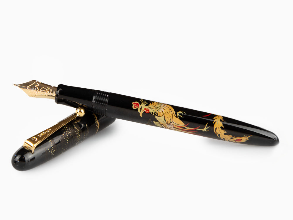 Stylo Plume Namiki Nippon Art Chinese Phoenix, Maki-e, FN-5M-HZ