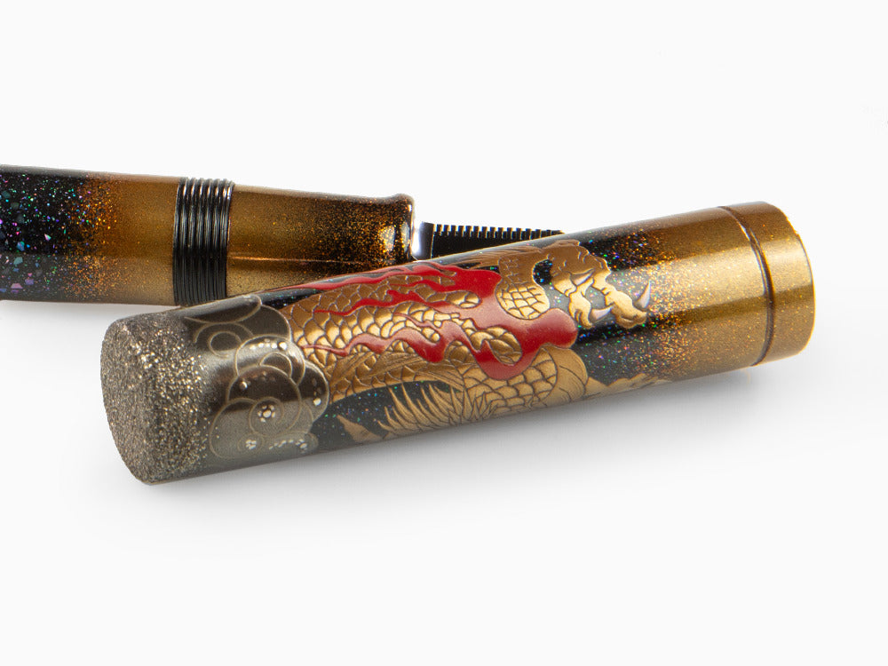 Stylo Plume Namiki Emperor Dragon, Laque Urushi, Noir, FNFV-80M-R