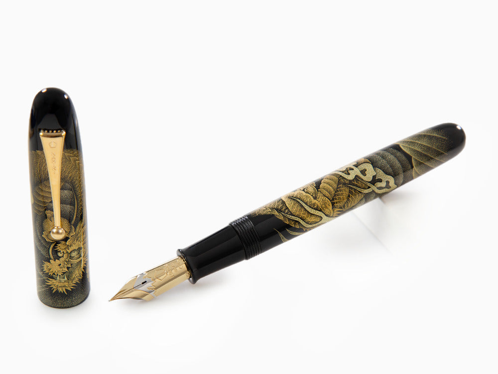 Stylo Plume Namiki Emperor Chinkin Dragon, Maki-e, Noir