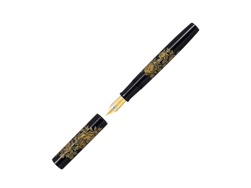 Stylo Plume Namiki Chinkin Peony, Urushi, Or, Chinkin, FNFVC-70M-BN