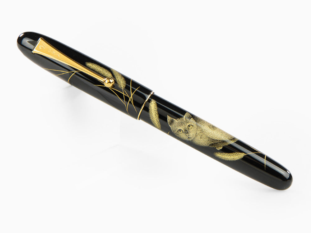 Stylo Plume Namiki Chinkin Cat, Laque Urushi, FNKC-30-MNEK