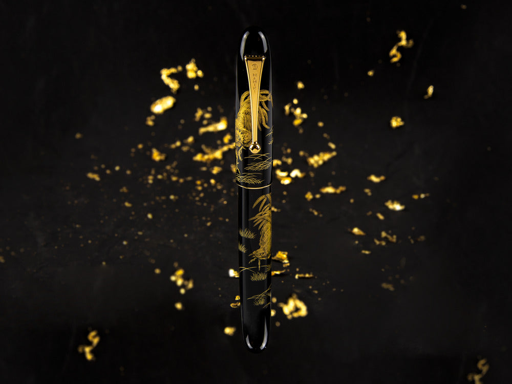 Stylo Plume Namiki Chinkin Royal Rooster, Laque Urushi, FNKC-30M-TOK
