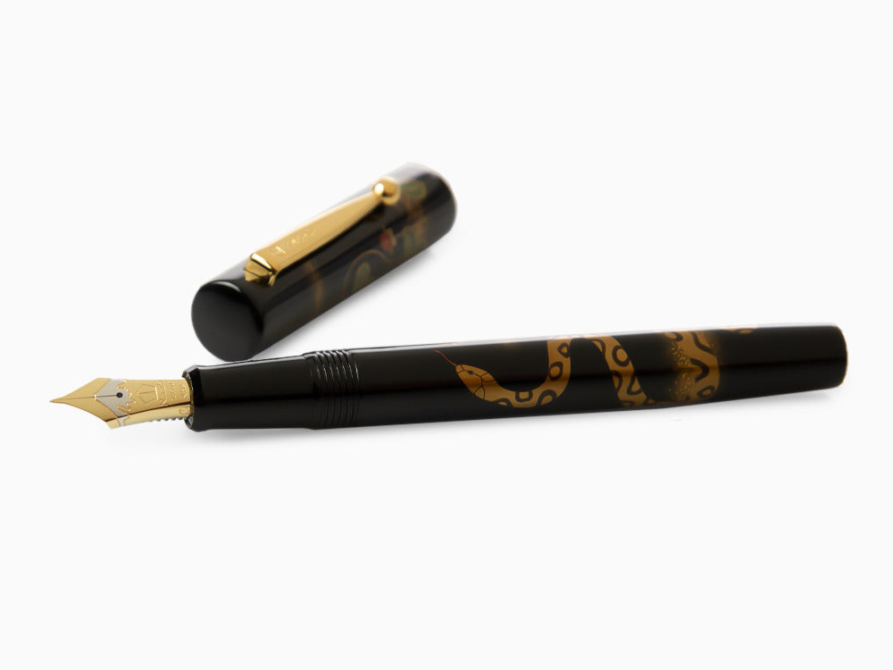 Stylo Plume Namiki Yukari Zodiac Snake, Laque Urushi, FNV-20M-MI