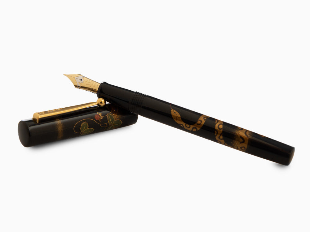 Stylo Plume Namiki Yukari Zodiac Snake, Laque Urushi, FNV-20M-MI