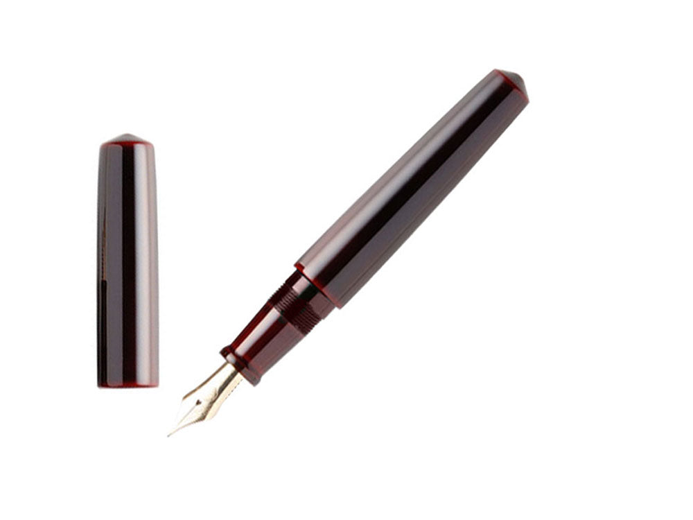 Stylo Plume Nakaya Cigar Piccolo, Aka Tamenuri, Ébonite