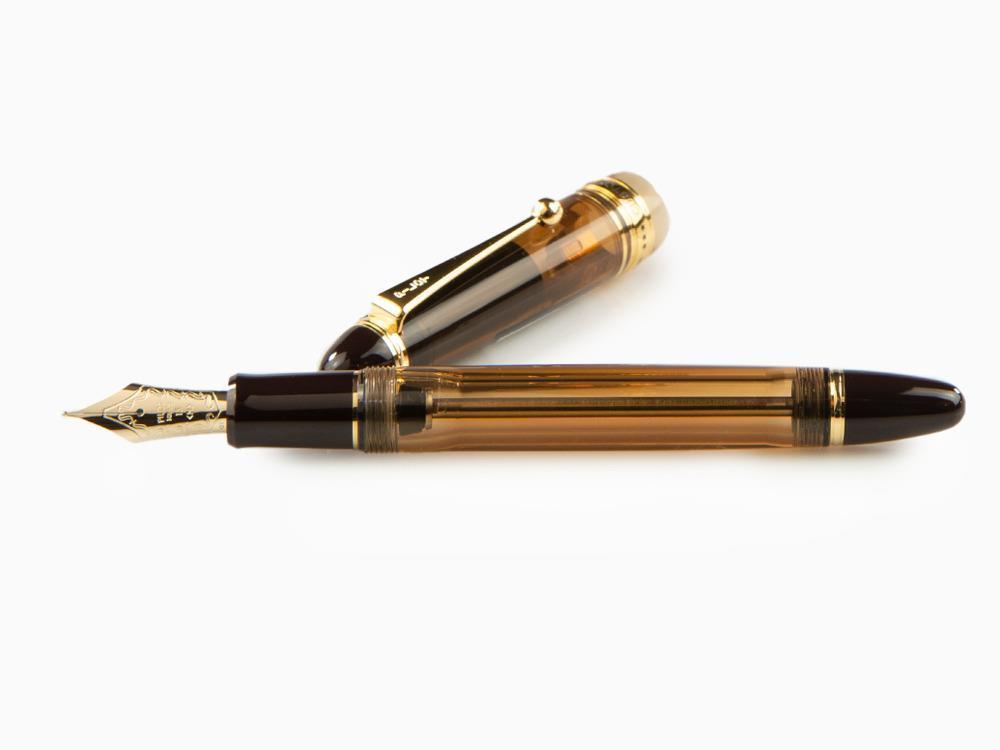 Stylo Plume Pilot Custom 823 Ambre, Résine, Attributs or,60556
