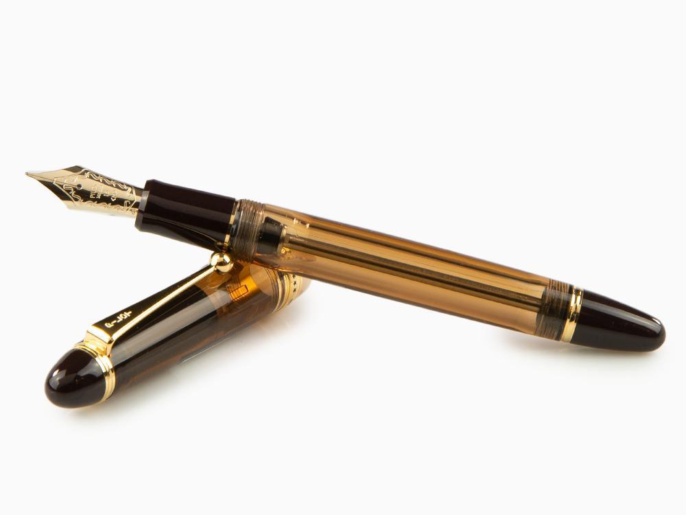 Stylo Plume Pilot Custom 823 Ambre, Résine, Attributs or,60556