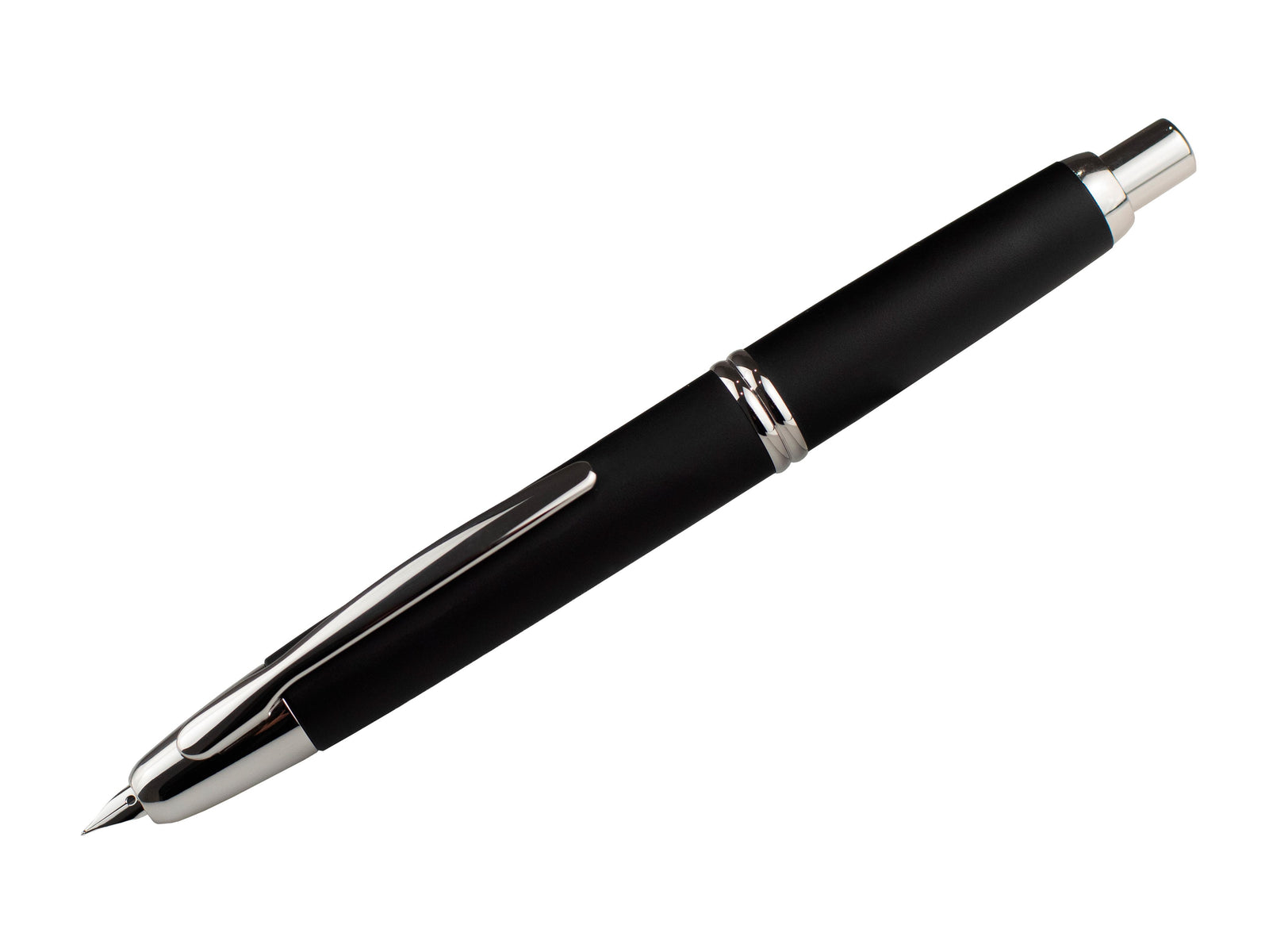 Stylo Plume Pilot Capless Matte, Attributs rhodium, Noir, FC-18000RRR-B