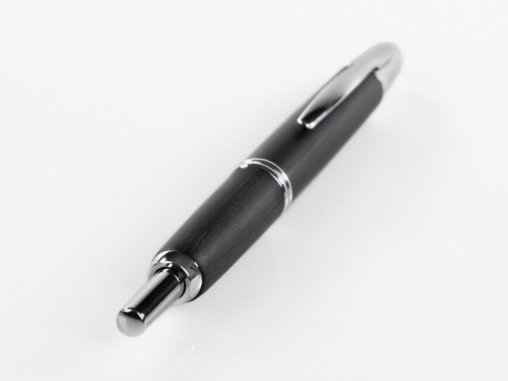 Stylo Plume Pilot Capless Wooden, Bois de bouleau, Noir, FC-2500RR-B