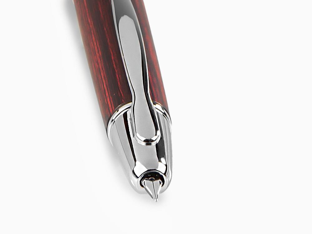 Stylo Plume Pilot Capless Wooden, Bois de bouleau, Rouge, FC-2500RR-R