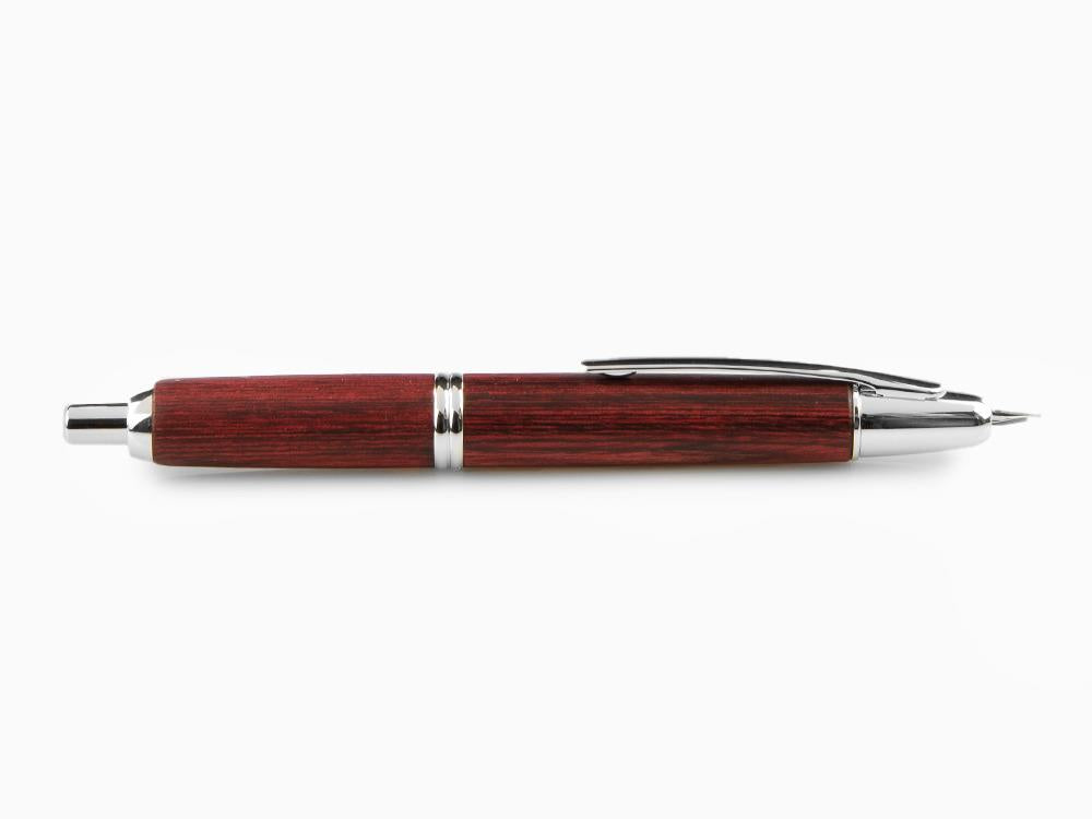 Stylo Plume Pilot Capless Wooden, Bois de bouleau, Rouge, FC-2500RR-R