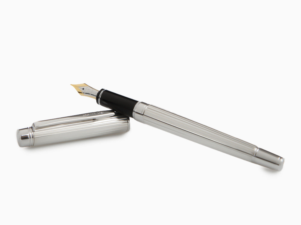 Stylo Plume Pilot Grance Stripe, Attributs rhodium, Argent, FGNZ-35SS-GS