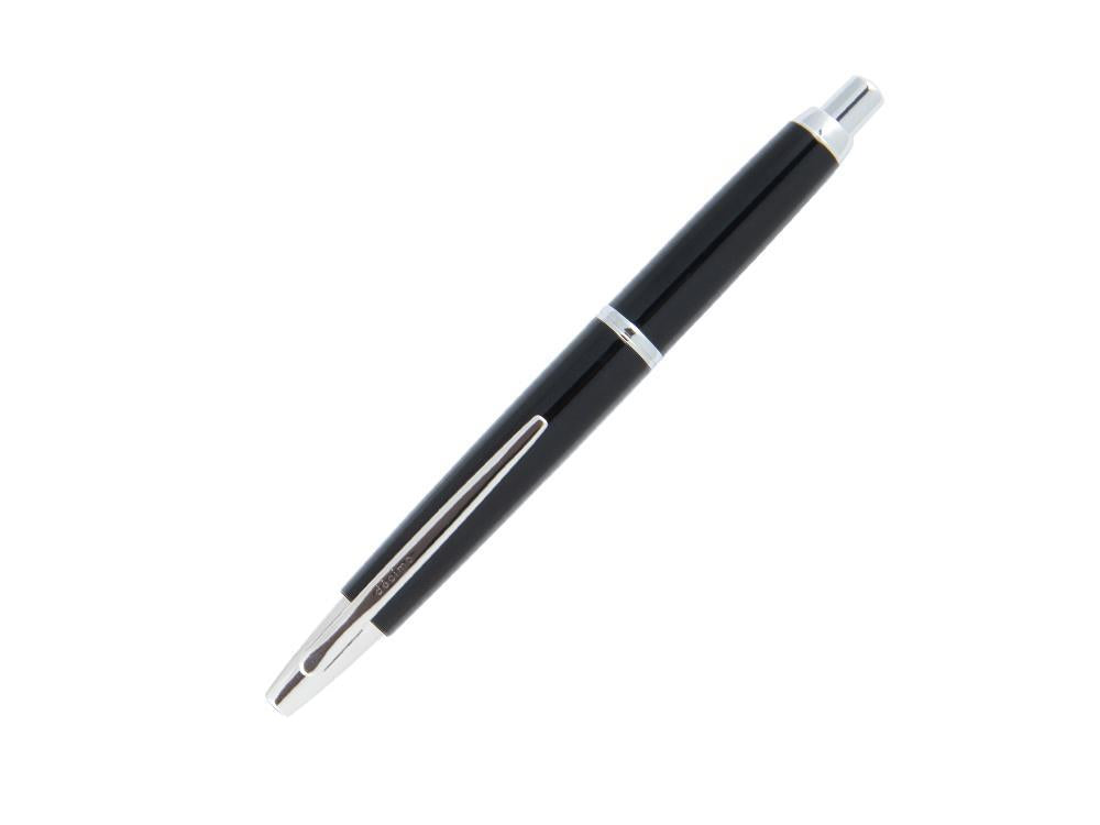 Stylo Plume Pilot Capless Decimo, Laque, Noir, FK-1500D-RH-BLACK