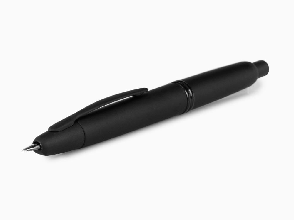 Stylo Plume Pilot Rétractable Noir Mate Capless