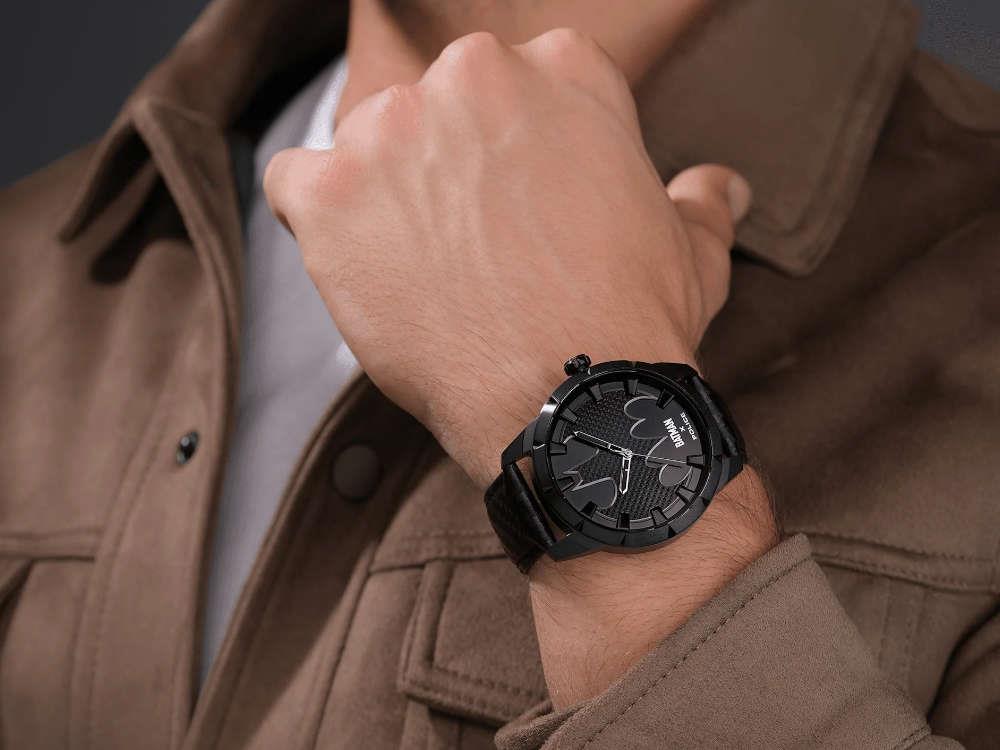 Montre à Quartz Police Batman The Bat, 45 mm, Noir, PEWGA0075502