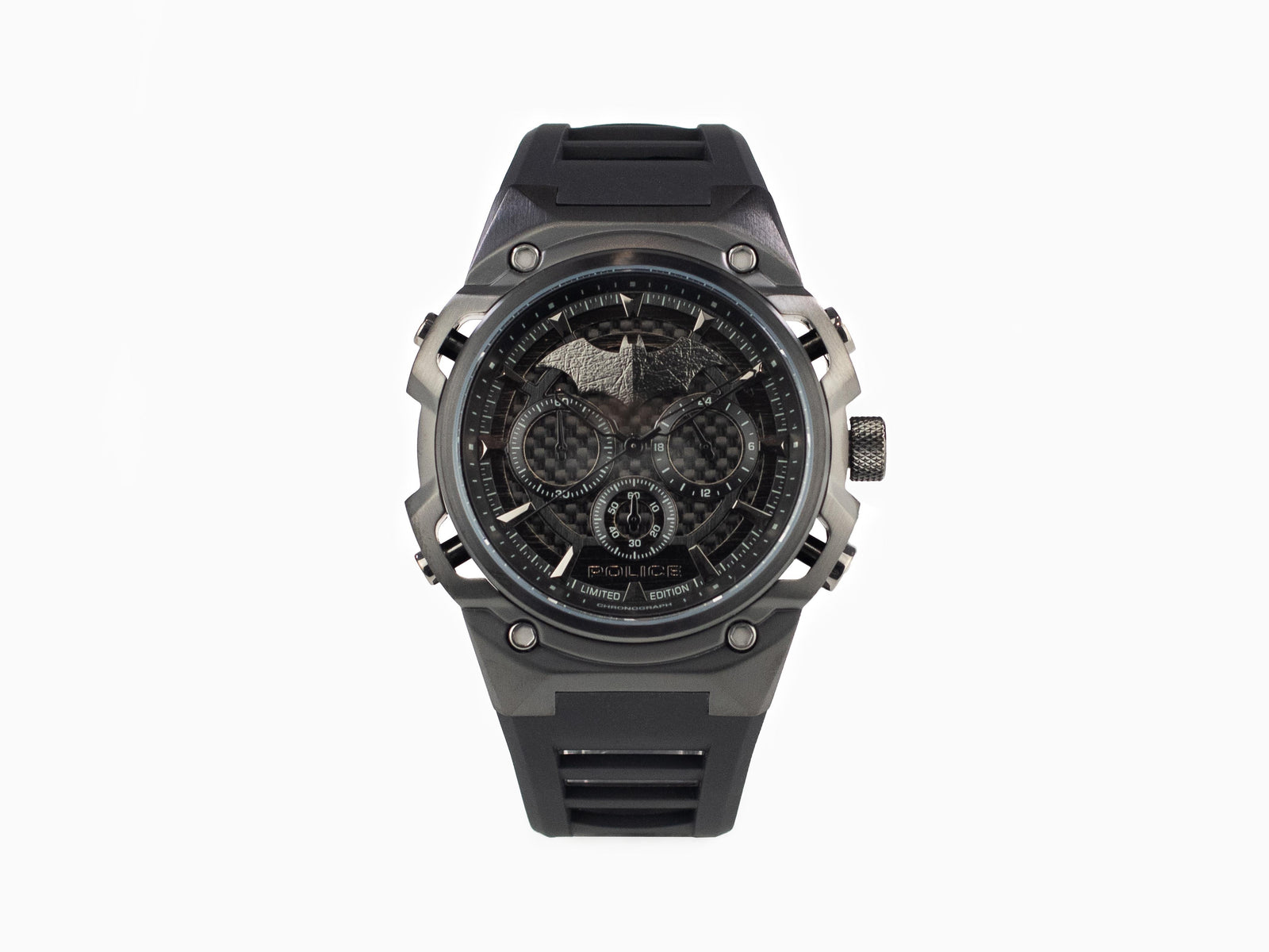 Set Montre à Quartz Police Crusader et Bracelet Batarang Ed Limitée PEWGQ0089901
