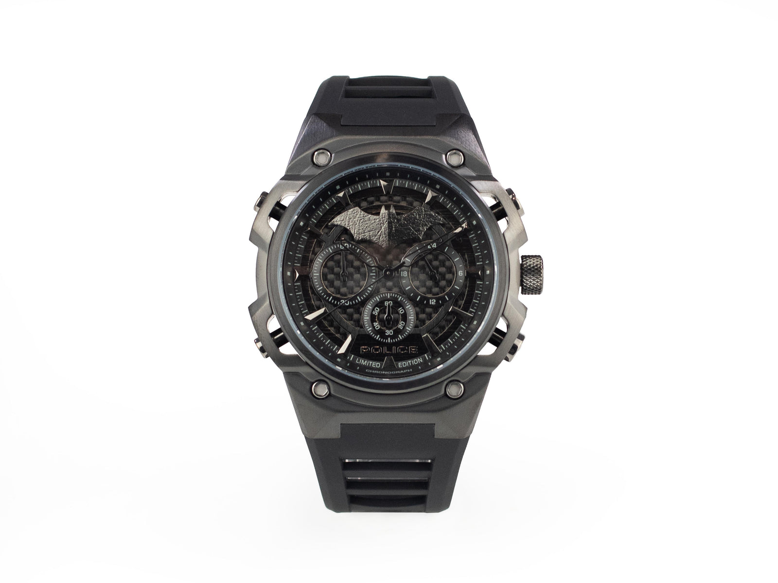 Set Montre à Quartz Police Crusader et Bracelet Batarang Ed Limitée PEWGQ0089901