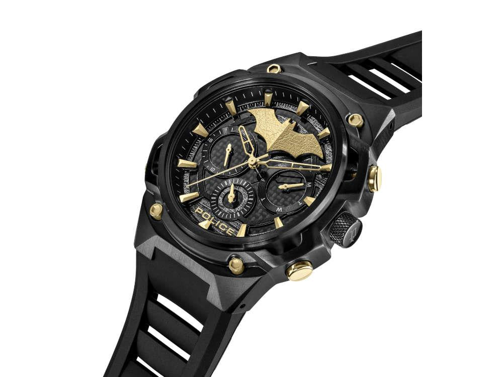Set Montre à Quartz Police Crusader et Bracelet Batarang Ed Limitée PEWGQ0089902