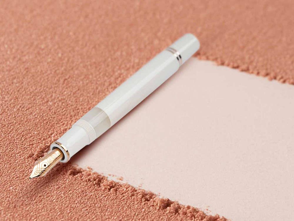 Stylo Plume Pelikan M600 White & Rose Gold,, 300014586