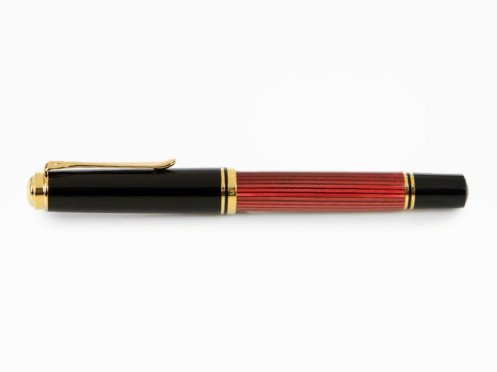 Stylo Plume Pelikan Souverän 800 Black-Red, Résine, 816625