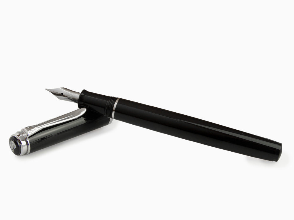 Stylo Plume Pelikan Classic P205, Noir, Attributs chromés, 930859