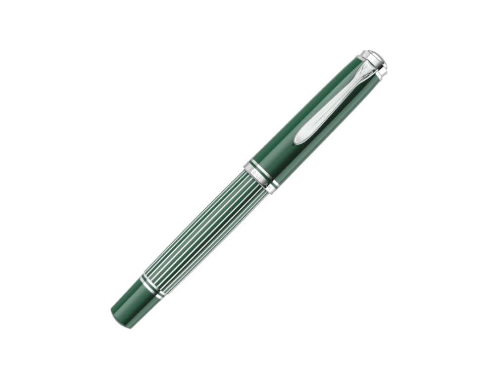 Stylo Plume Pelikan M815 Metal Striped Green, 829090