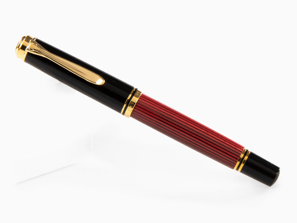 Stylo Plume Pelikan Souverän M400 - Noir-Rouge, 904920