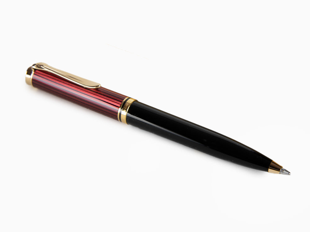 Stylo bille Pelikan K600, Noir et rouge,, Attributs or, 928937