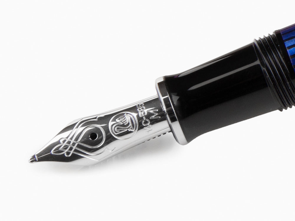 Stylo Plume Pelikan Souverän M405 - Noir-Bleu, 932822
