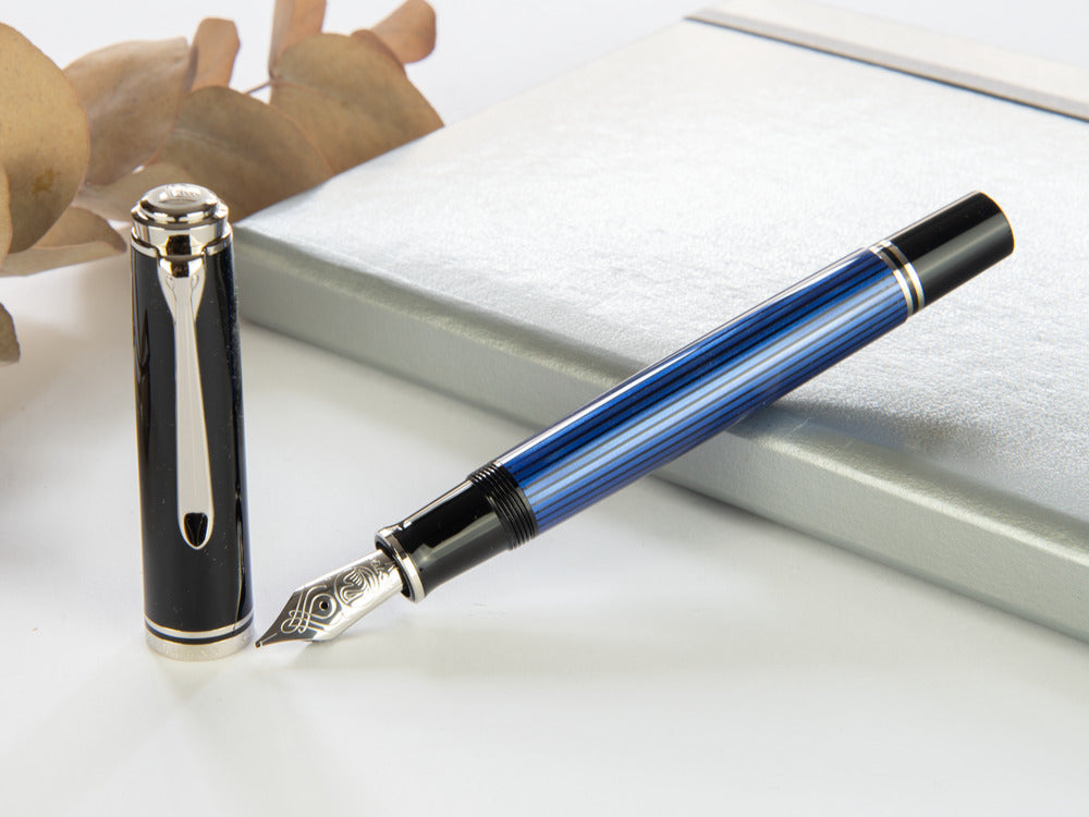 Stylo plume Pelikan Souverän M805 - Noire et Bleu, 933630